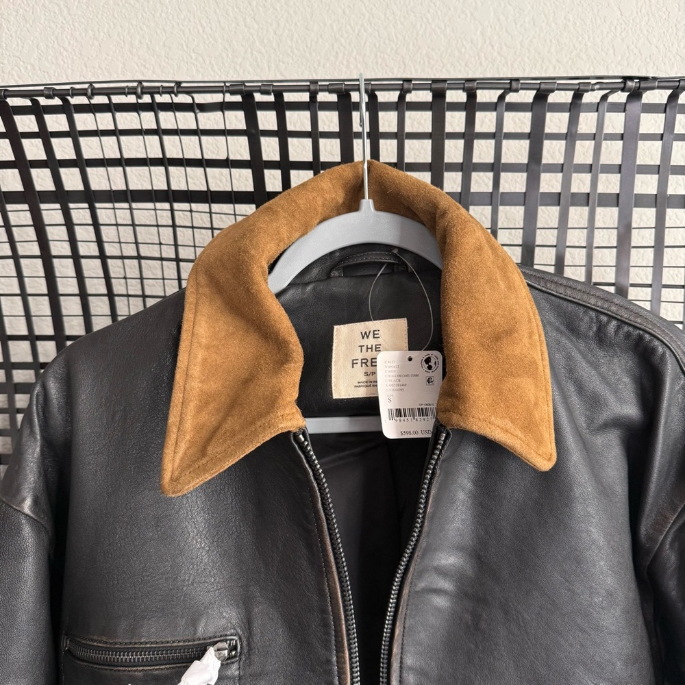 Free people We The Free Easy That Leather Jacket - Picture 6 of 9